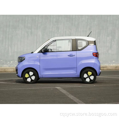 Wuling Mini Ev  2022 Pure Electric Car  Cute Small Vehicle Four Wheels 300km 4 Seater Gameboy Version